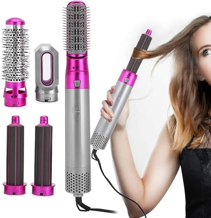 5 In 1 Hair Dryer Electric Hot Air Brush