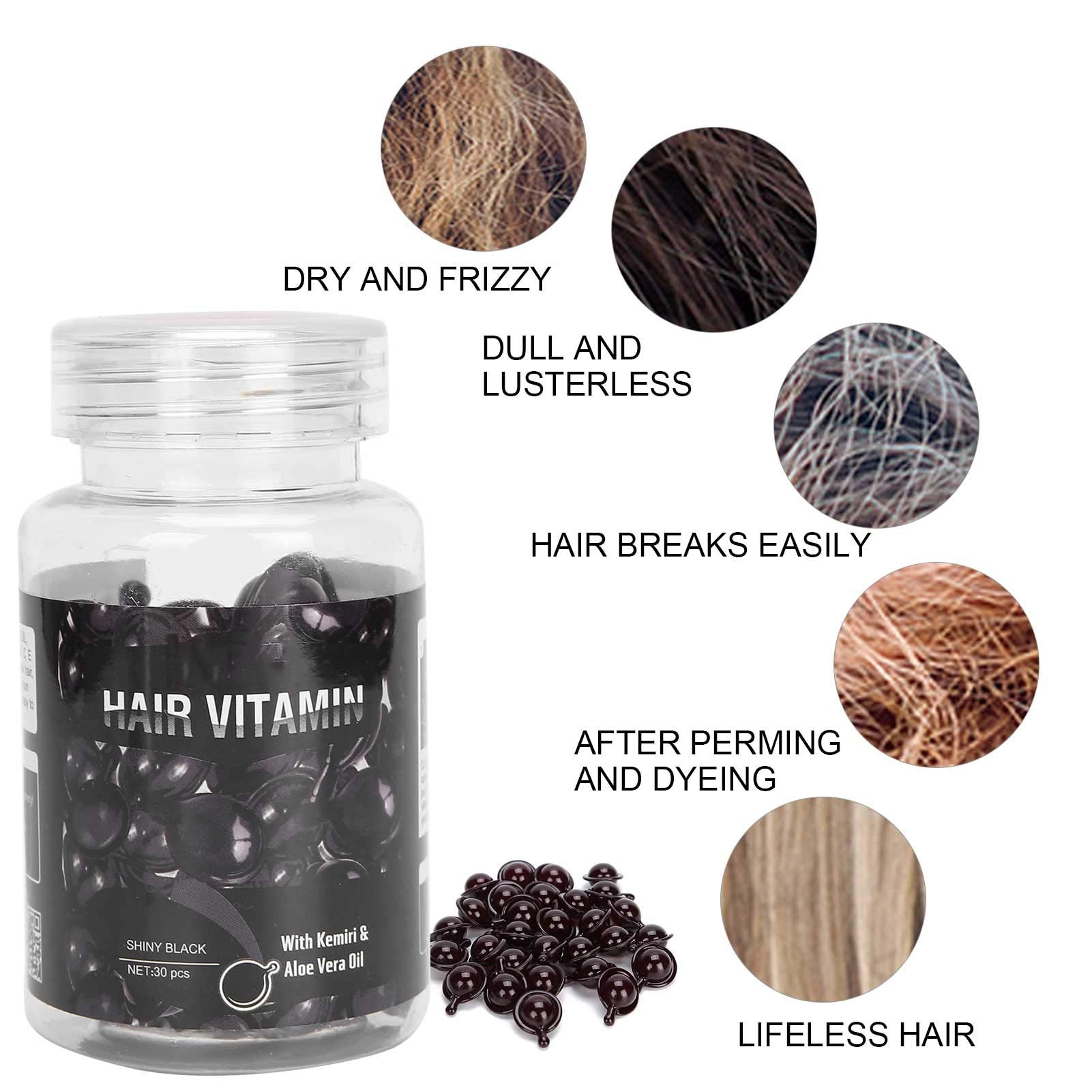 Hair Vitamin Serum Capsules