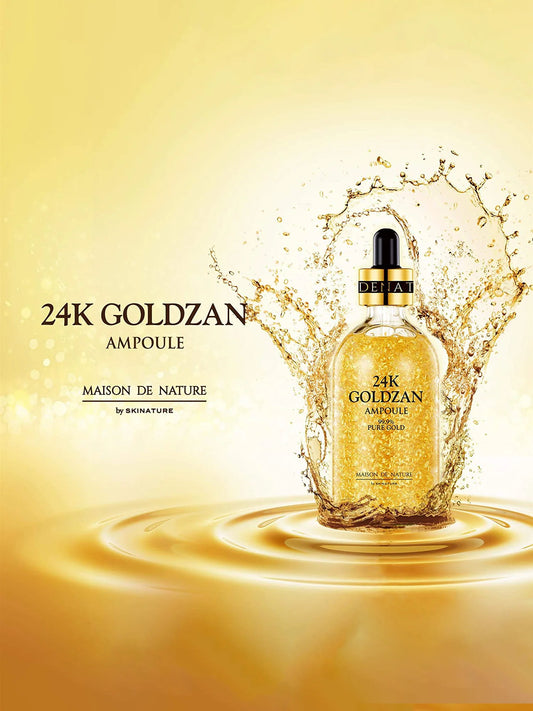 24k GOLDZAN AMPOULE 99.9% Pure Gold Serum