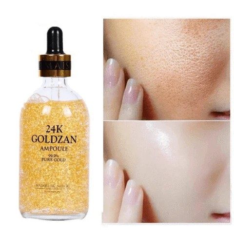 24k GOLDZAN AMPOULE 99.9% Pure Gold Serum