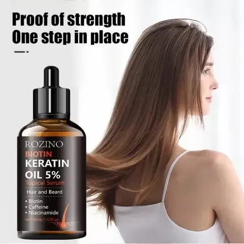 Rozino Biotin Keratin Oil 5% Topical Serum