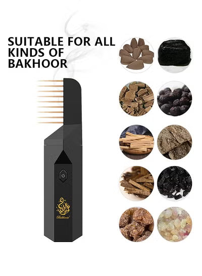 2 in 1 Hair Comb Incense Burner