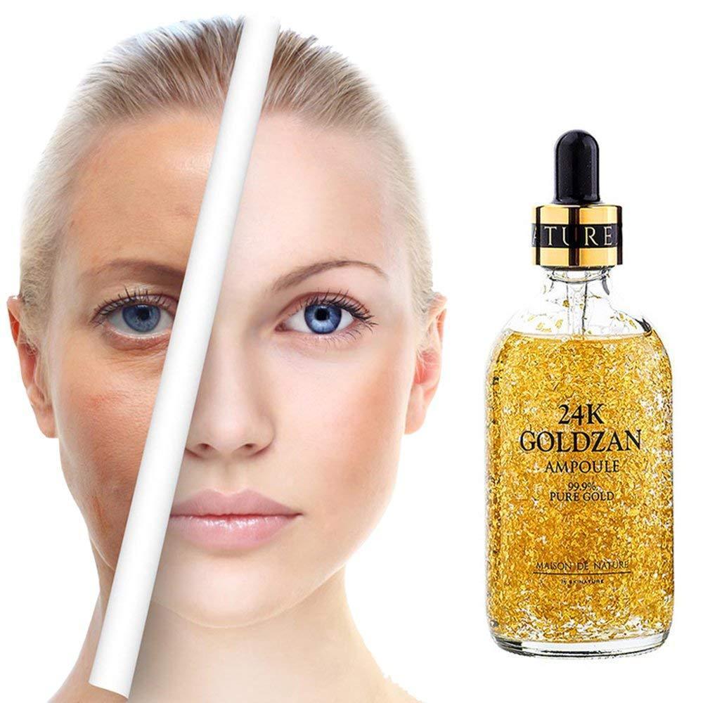 24k GOLDZAN AMPOULE 99.9% Pure Gold Serum